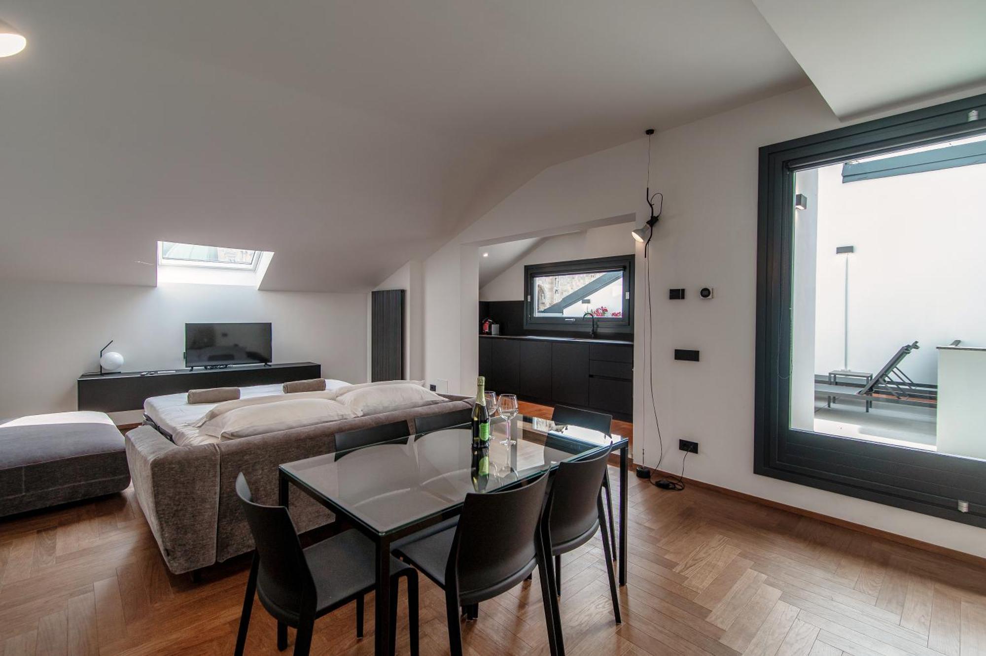 Apartmán Dome'S Magic - The House Of Travelers Como Exteriér fotografie